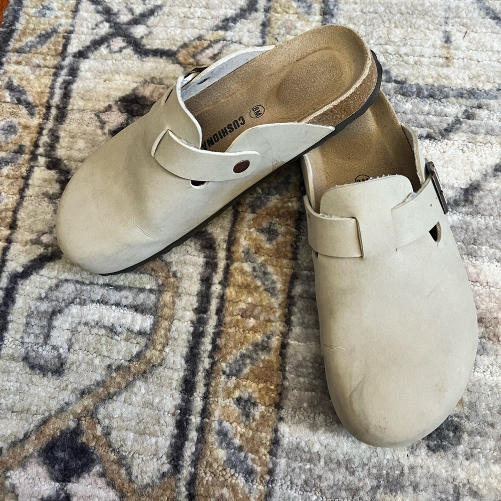Knock off Boston Mule Birkenstocks, Size 38